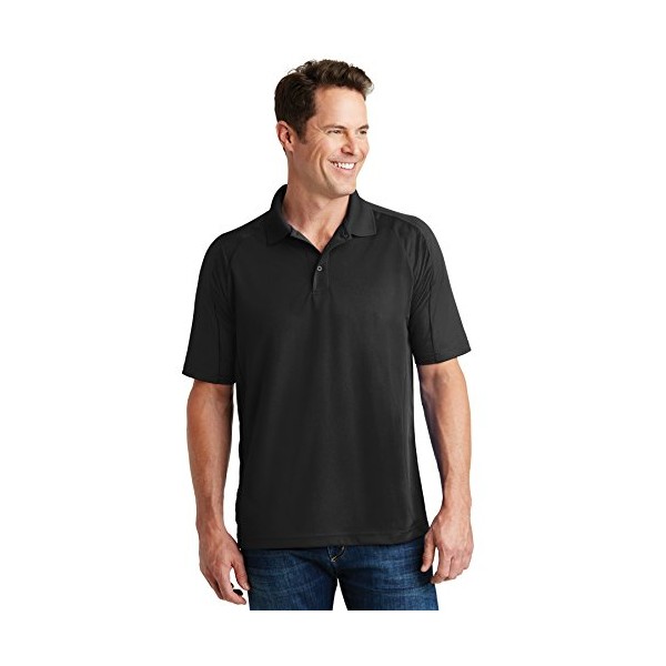 Sport-Tek Dri-Mesh Pro Polo XL Black