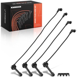 A-Premium - Cables de bujía compatibles con Honda Accord 1990-1997, Odyssey 1995-1997, Prelude 1992-1996 e Isuzu Oasis 1996-1997, juego de 4 piezas