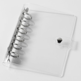 REX-OWL STH-B7 Transparent Personal Organizer, Made in Japan, Clear Binder, Mini Size (Transparent, B7 (Main Body Only))