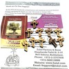 Zuluf Handcrafted Olive Wood Cross Charms from Bethlehem Holy Land