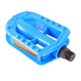 WOONEKY 1Pair Boy Girl Anti-Slip Bike Pedals Ultralight Non-Slip Design for Boy Girl Comfortable Cycling Pedals for Mountain and Road Blue for Boys and Girls