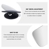 2PCS Car Blind Spot Mirror,360° Rotatable HD Wide Angle Convex
