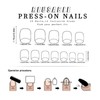 Independence Day Press on Nails Short Square Fake Nails with