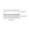 PATIKIL Guitar Pickup Cover 2 Slots Double Coil Brass Pickup
