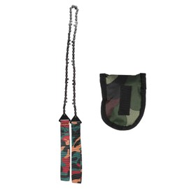 NOLITOY Professional Braided Rope Chainsaw Tool Folding Hand Saw for Camping and Hiking Durable and Flexible Design for Efficient Cutting for Outdoor Enthusiasts Easy to Use