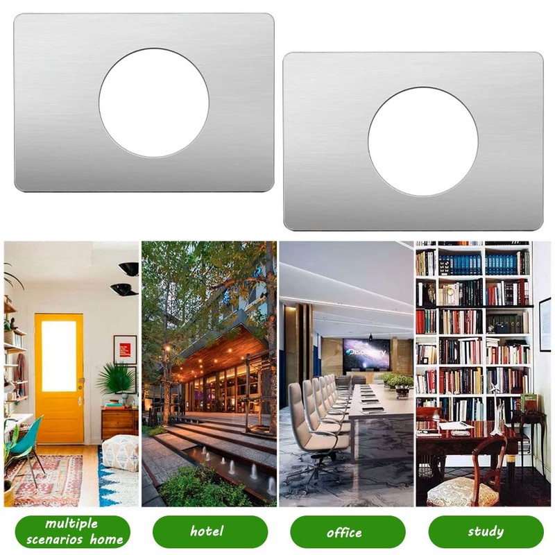 5 piezas de placa de refuerzo de puerta, placa de
