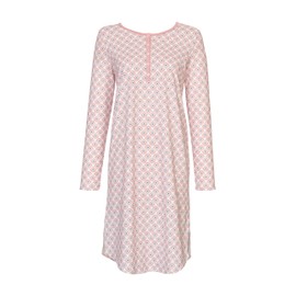 CALIDA Lovely Nights Women's 100% Cotton Nightdress, Rose Bud