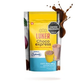 Chocolate Luker Choco Express - Colombian Hot Chocolate Mix (7.0 Oz, Sweetened with a No-Calorie Sweetener)