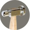 HAWK 10" (25.4 cm) Ball Pein Hammer | Mirror Finish