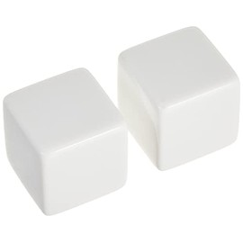 Image Mission KGS3267 KGS3267 Dice Blank Dice (Set of 2) 1.0 inches (25 mm)