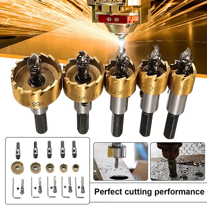 SagaSave Carbide Teeth High Speed Drill Bit Hole Cutter Heavy