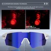 KAPVOE Photochromic Cycling Glasses Men Women Sport Sunglasses UV Protection