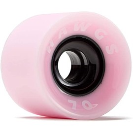 Hawgs Supremes 78a Longboard Wheels - Pink - 70mm
