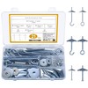 21 Sets Ceiling Hooks for Hanging Plants, Plasterboard Hooks for
