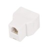 AIMIJIA 3Female Telephone Splitter Adapter Cable,Telephone Landline Cable Connector and