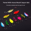 Trout Bait 12 Spoons 5 g Trout Spoon Container Fishing