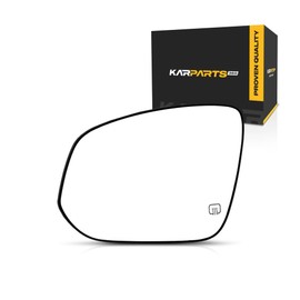 For Toyota Highlander 2014 15 16 17 2018 Mirror Glass Driver Side | Heated | w/Backing Plate | Flat Glass Type | Hybrid Models | Replacement For 87961-0E130 | TO1324125