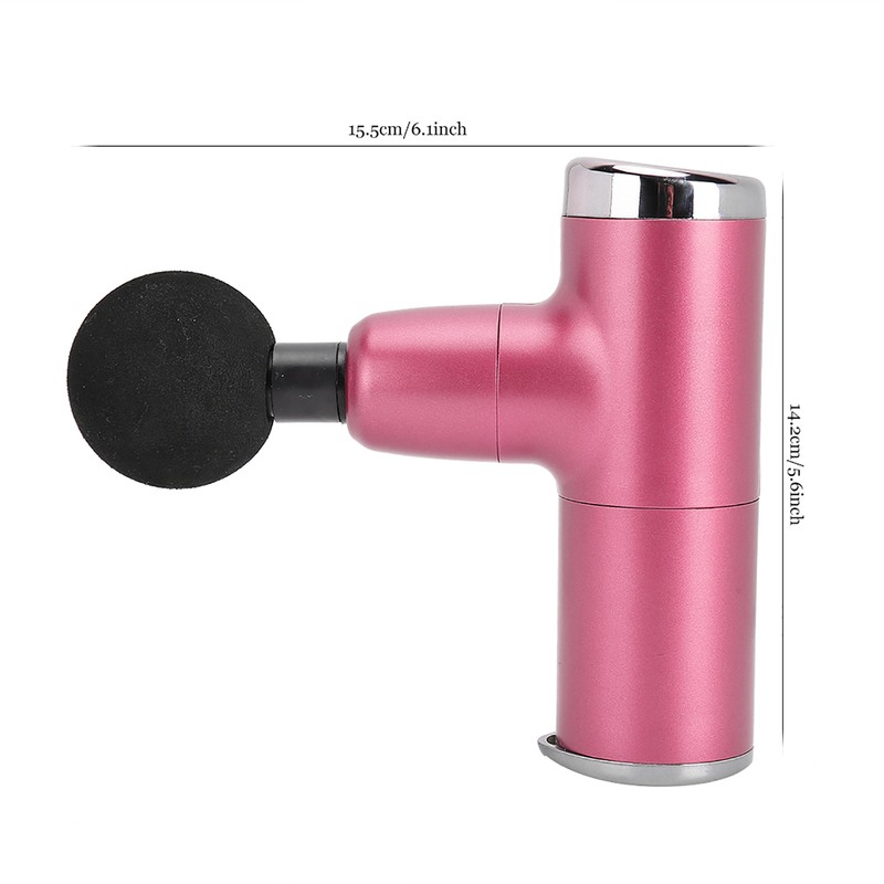Mini Massage Gun Portable Adjustable Muscle Pain Fatigue Relive Fitness