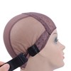3 Sets Adjustable Wig Straps Elastic Bands with Hooks for