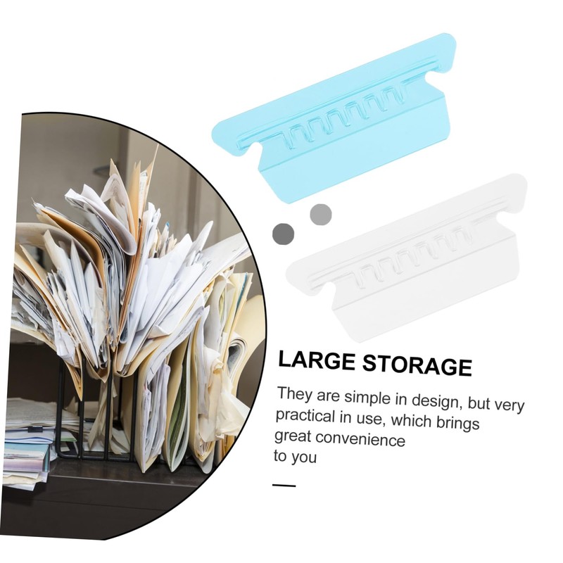 Pack of 20 Index Dividers for Suspension Files and Inserts,
