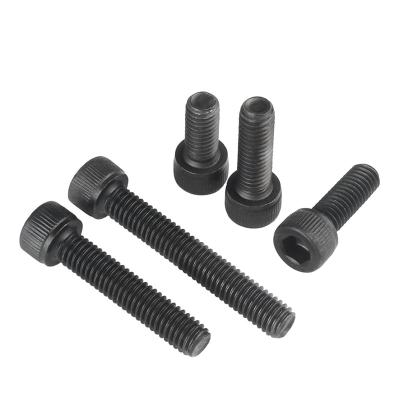 Qrity 10PCS M6x65mm Cylinder Hex Head Cap Screws, Screws Fasteners,