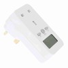 UK Plug Plug-in Digital LCD Energy Monitor Power Meter Electricity