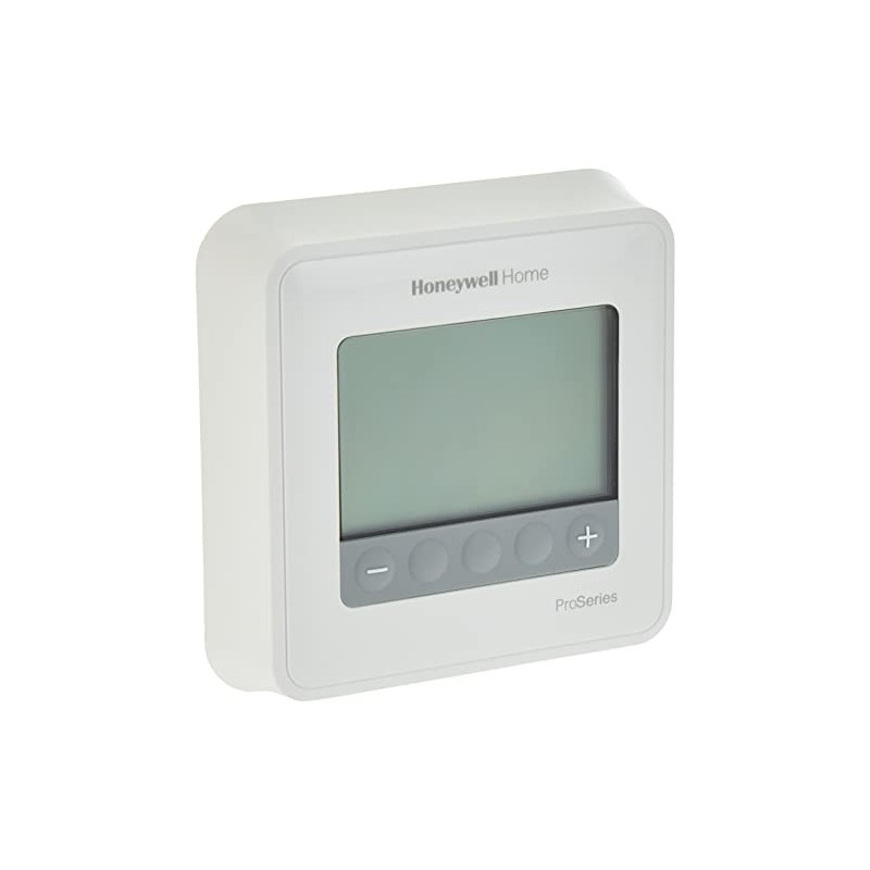 HONEYWELL TH4110U2005/U HONEYWELL-TH4110U2005/U-T4 Pro Thermostat, Programmable or Non-Programmable, 1H/1C, White