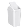 Waikhomes 15 L Garbage Bin with Swing Lid, Plastic Swing