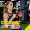 Slim Panda Resistance Band Handle Heavy Duty Cable Machine Attachment,