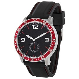 Zeit-Bar Men's Radio-Controlled Watch with Date Display, Strap.