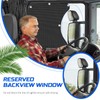 Pacify 2 Pcs Semi Truck Window Shades with Suction Cups