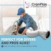 CranPlas | Shower Waste Trap | Bath Trap 40mm |