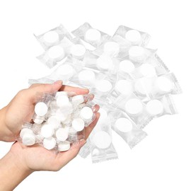 AIMALL 200PCS Travel Compressed Towels Tablet Wash Cloths Camping Hand Towel 0.8CM, Portable Biodegradable Hand Wash Cloths