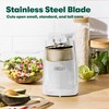 BELLA Electric Can Opener and Knife Sharpener, Multifunctional Jar and