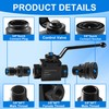 RIDGE WASHER High Pressure Ball Valve, Pressure Washer Shut Off
