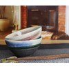 Shigaraki Ware Couples Rice Bowl [Blueberry Raspberry Rice Bowl Set