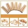 Wood Place Card Holders, Wanfoou 30 Pieces Wood Sign Holders
