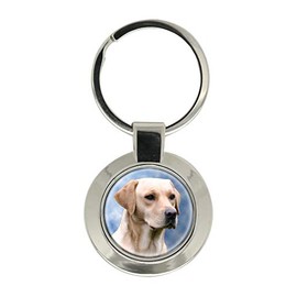 Golden Labrador Key Ring