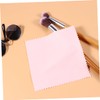 KONTONTY 80pcs Pink Microfiber Cloths Eyeglass Screen Camera Lens Cleaning