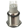 12V 16mm Blue Momentary Push Button Metal Switch Car Boat