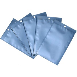 AwePackage Flat Pouch Bag for Home Made Jerky (Silver, 5x8"(1.5oz))