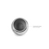 IBILI Moca Blue Espresso Machine, 2 Cups, 100 ml, Stainless