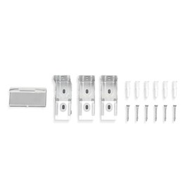 AOSKY Free-Stop Roller Shade Accessories, Replacement Installation Brackets, Easy to Install Roller Blinds Repair Kit