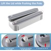 Wall Roll Holder, Aluminium Foil Dispenser and Freshness, 3-in-1 Magnetic