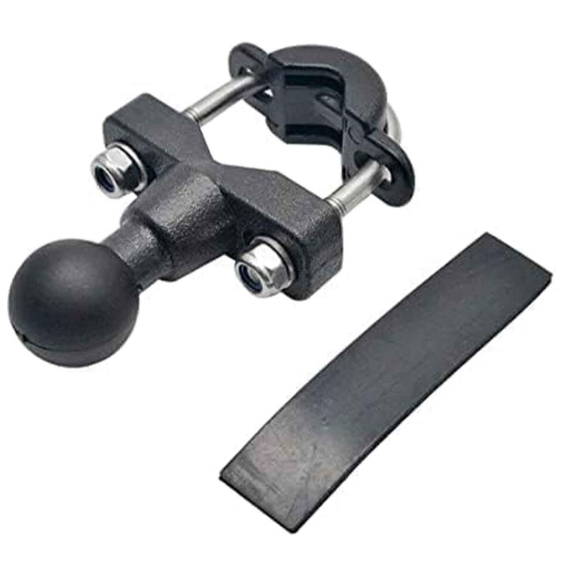 JYTDBCS Motorcycle Handlebar Base Kit with U-Bolt Universal Accessory Black