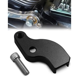 CAQ Motorcycle Neutral Gear Assist Kit Fit for Harley Touring Softail 2018+, Aluminum Alloy Neutral Shift Auxiliary, Black