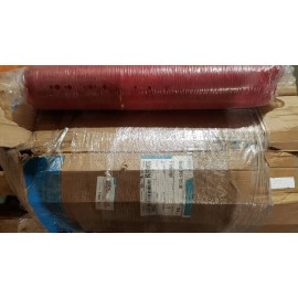 VISCOFAN FIBROUS CASING, FIB RED ZIP2 9-1/2 X 260', SHIRRED, 1 ROLL
