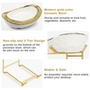 Fruit Bowl for Kitchen Counter - 3 Tier Ceramic Serving