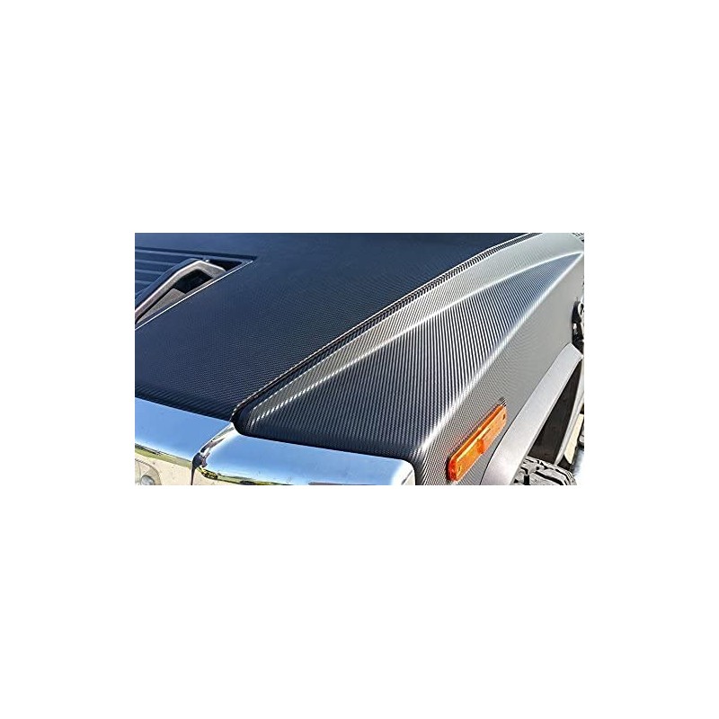 VVIVID XPO Black Carbon Fiber Car Wrap Vinyl Roll with