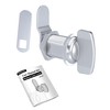 Naissian RV Thumb Cam Lock,Keyless Thumb Twist Operated, for Boat,